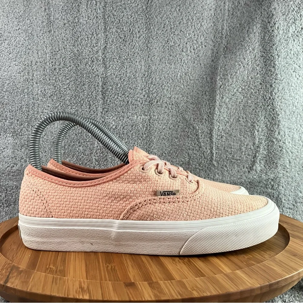 VANS Authentic woven check women's shoes size 6.5 skateboard sneakers - Picture 1 of 8